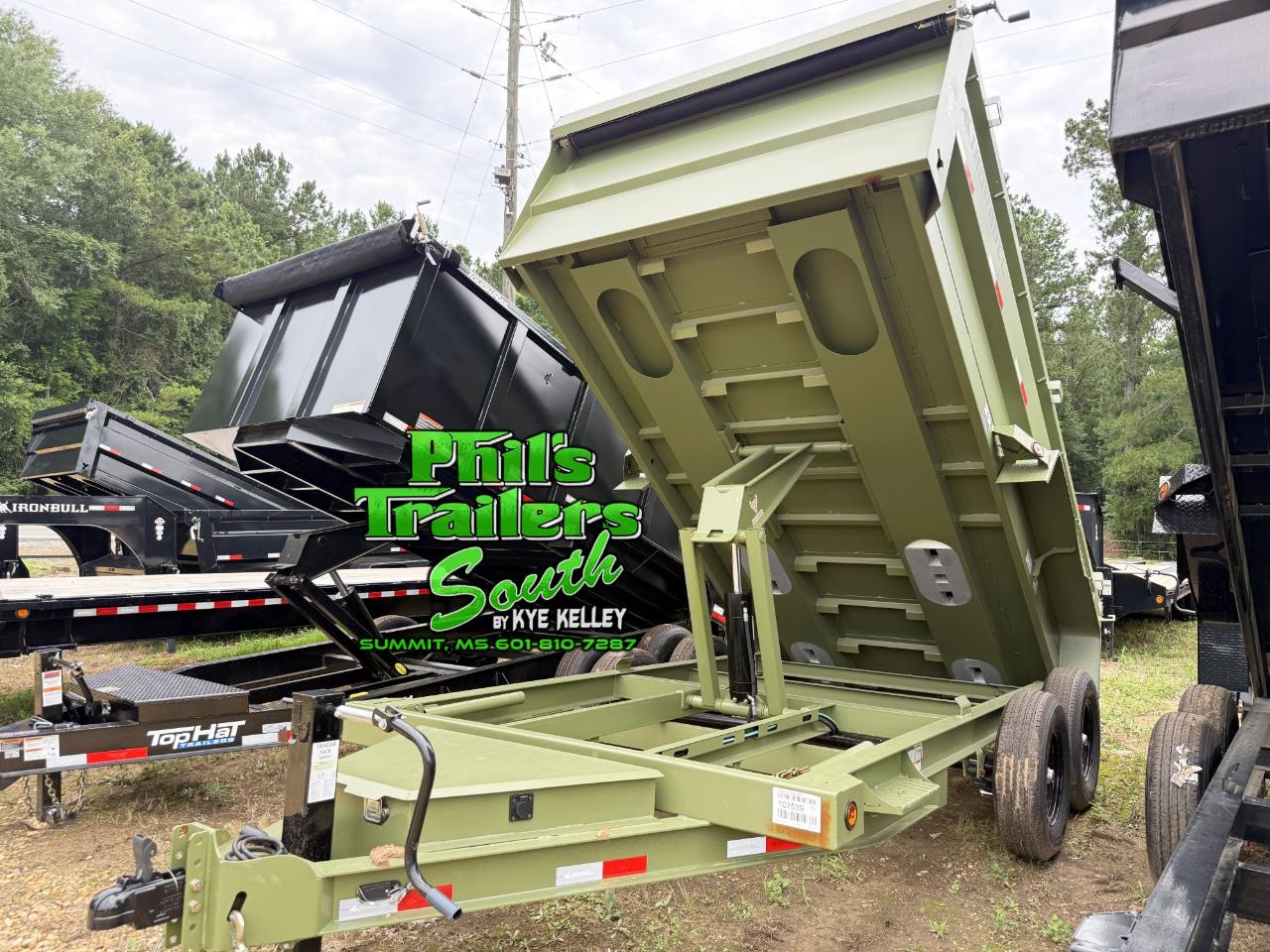 2026 Iron Bull DTB8314072 14' DUMP 3' SIDES 14K