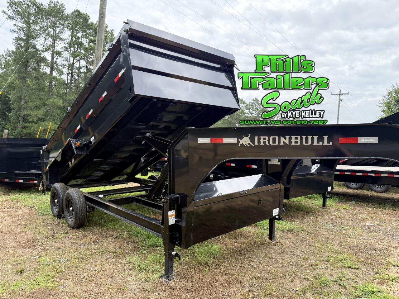 2026 Iron Bull DTG8316072 GN16' 14K-3' SIDES-SCISSOR(TH516) -ALUM RAMPS