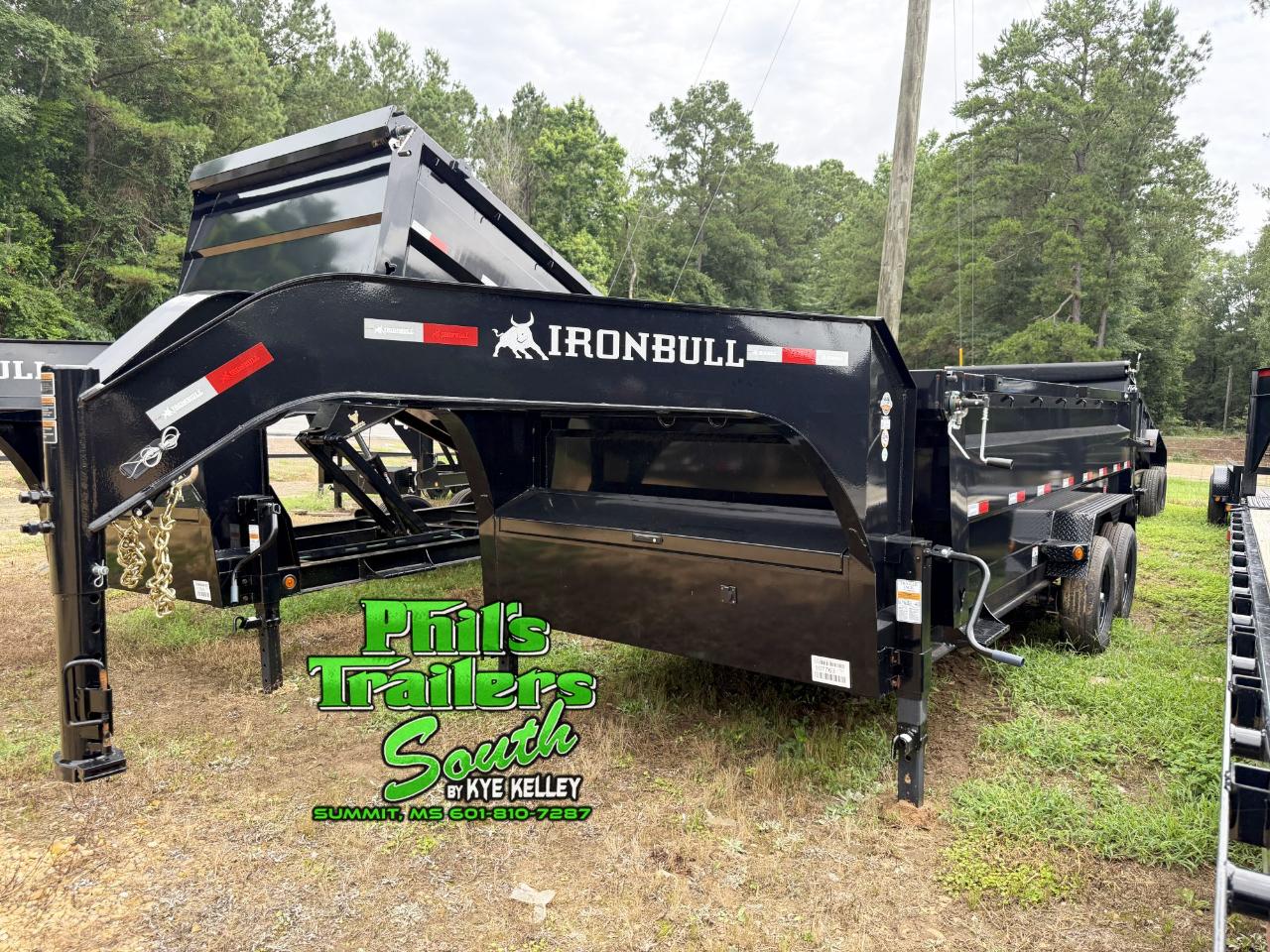 2026 Iron Bull DTG8316072 GN 16' 14K-3' SIDES-SCISSOR(TH-516) -ALUM RAMPS