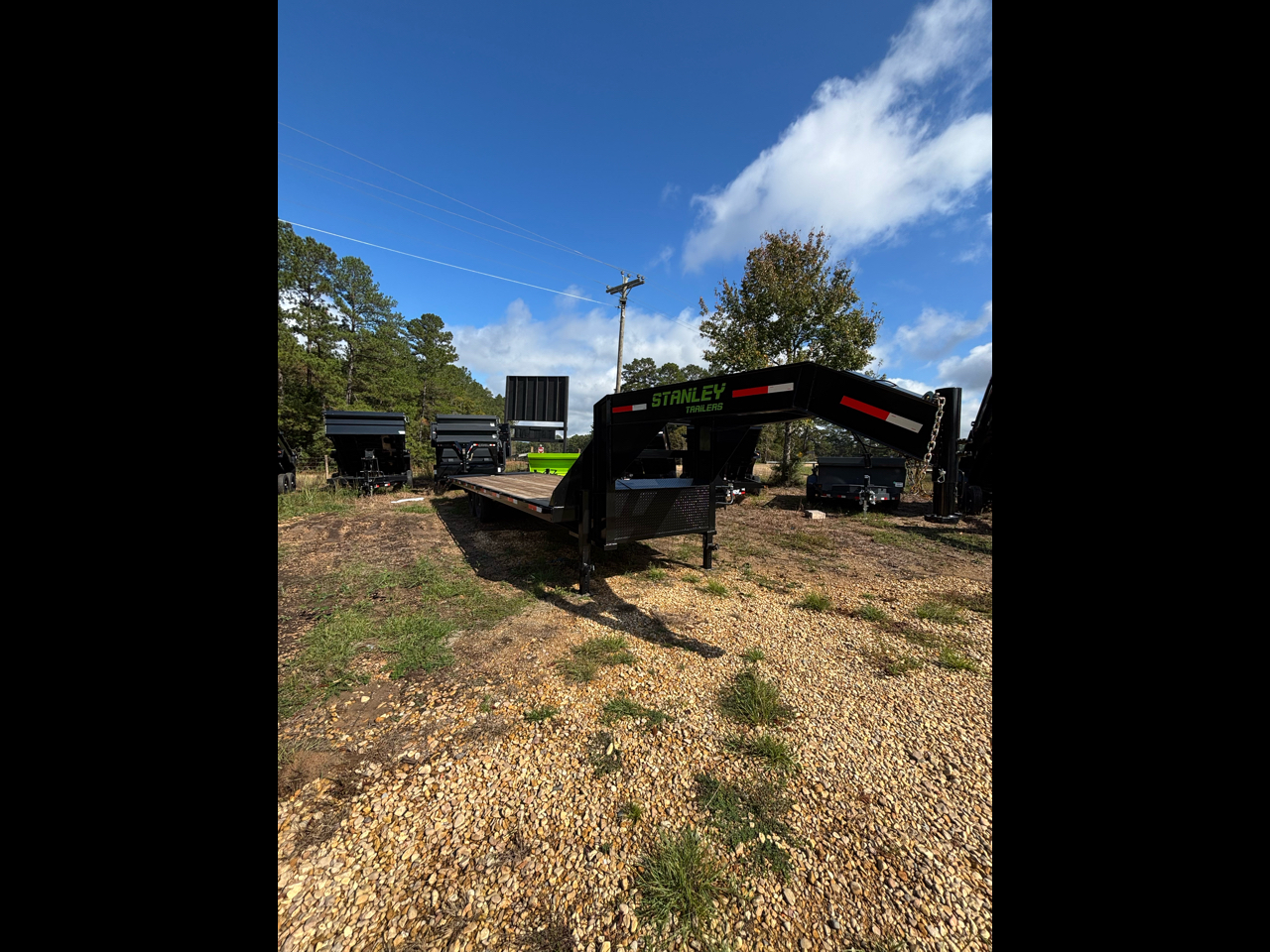 2025 Stanley Trailers Trailer 30' GN DECK OVER EQUIPMENT - 14K- 5' MEGA RAMPS