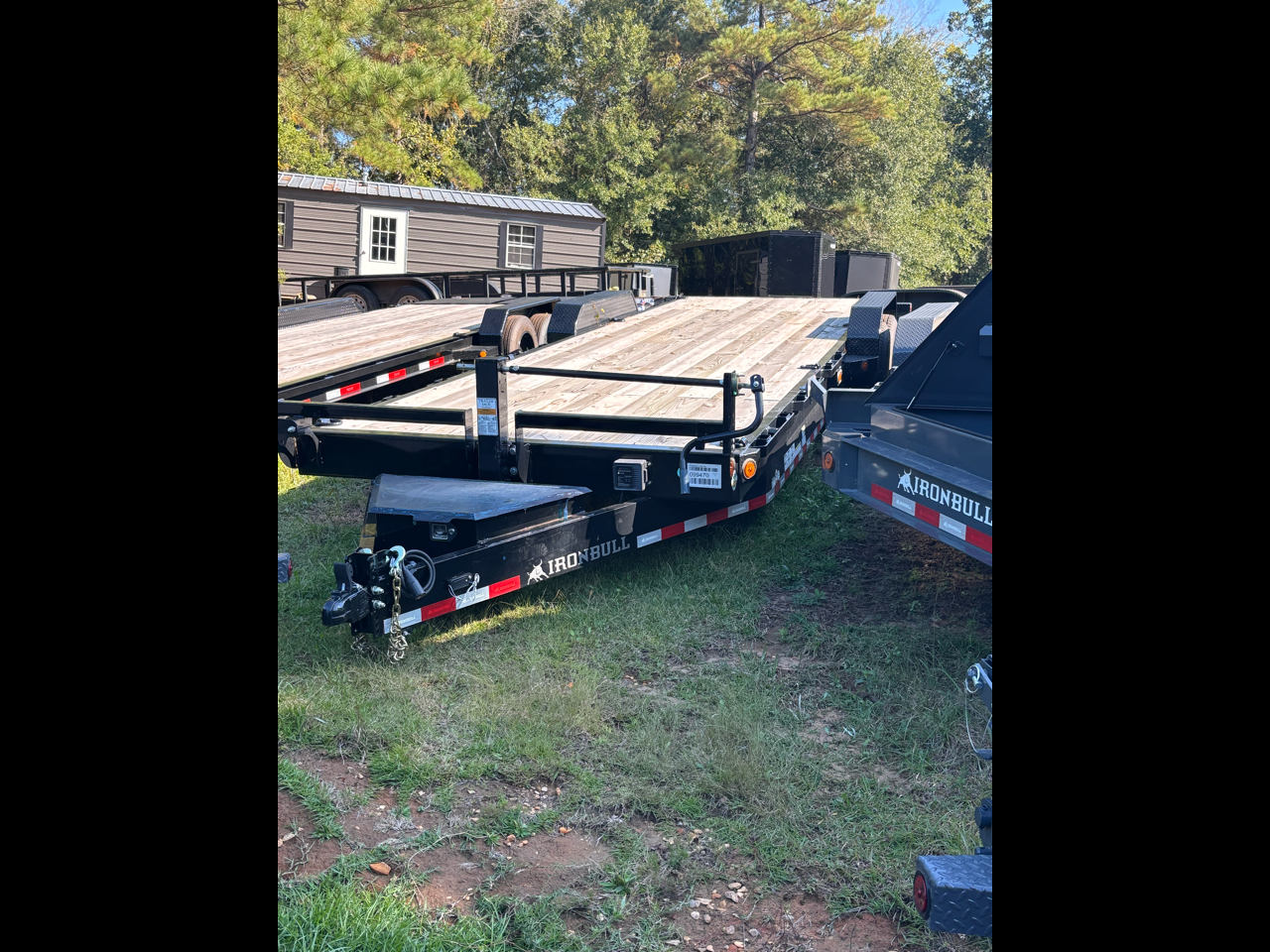 2026 Iron Bull ETB  26' ETB-8' CHANNEL FRAME-2' DOVE- SLIDE IN RAMPS