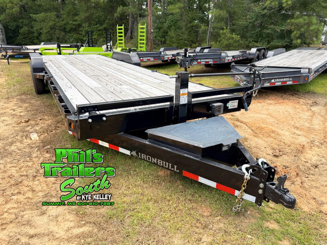 2026 Iron Bull ETB  26' ETB-8' CHANNEL FRAME-2' DOVE- SLIDE IN RAMPS