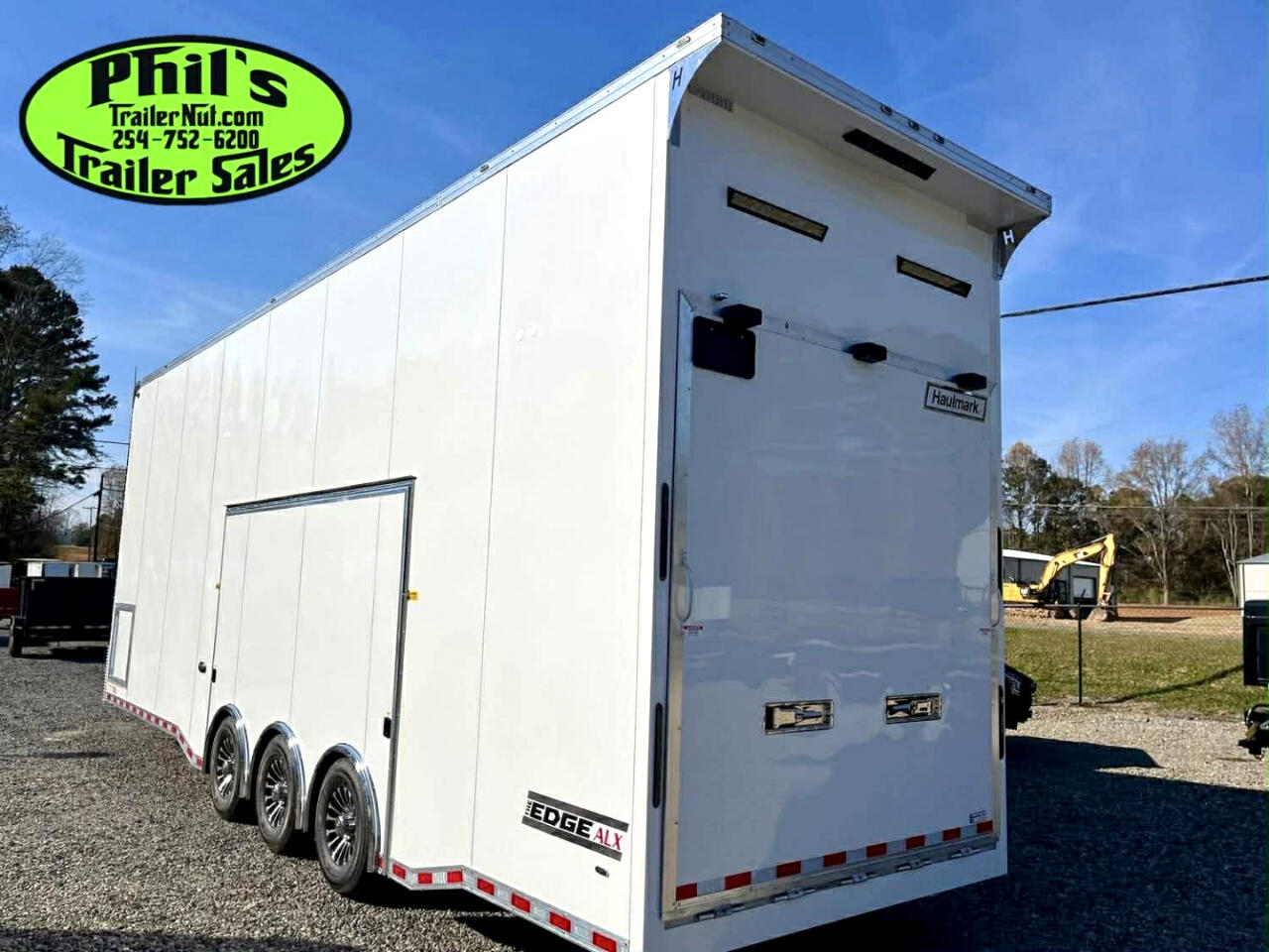 2026 Haulmark Edge ALX Stacker 8.5X32 ALUMINUM STACKER ESCAPE DOOR RACE TRAILER