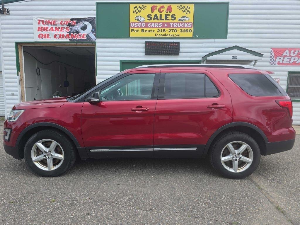 Red 2016 Ford Explorer SUV / Crossover All-Wheel Drive Automatic