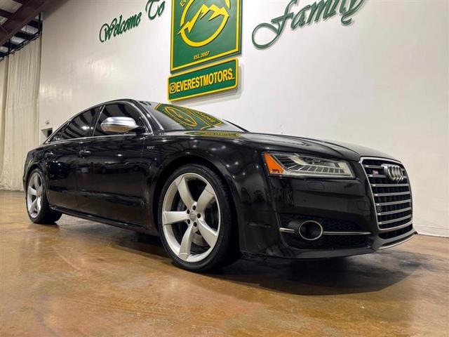 Black 2015 Audi S8 4.0T quattro Sedan All-Wheel Drive Automatic