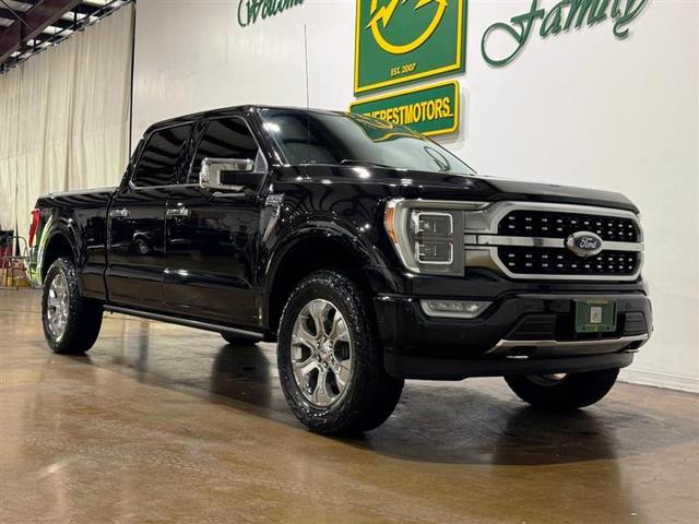 Black 2021 Ford F-150 King Ranch SuperCrew 4WD Pickup Truck Four-Wheel Drive Automatic