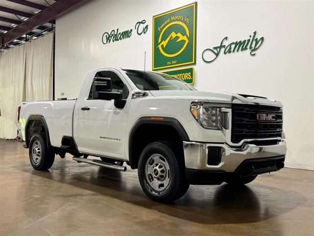 White 2020 GMC Sierra 2500HD Base LB 4WD Pickup Truck Four-Wheel Drive Automatic