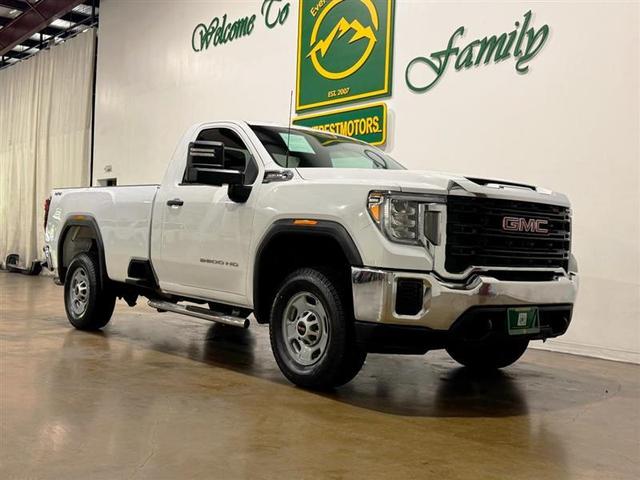 White 2020 GMC Sierra 2500HD Base LB 4WD Pickup Truck Four-Wheel Drive Automatic