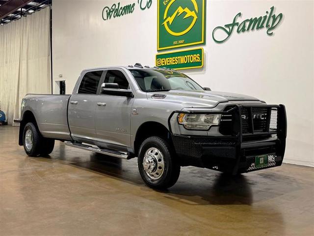 Silver 2020 RAM 3500 Pickup Truck Four-Wheel Drive Automatic