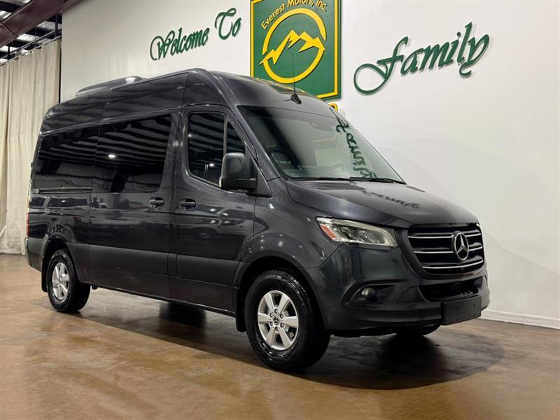 Gray 2021 Mercedes-Benz Sprinter Van 4X2 Automatic