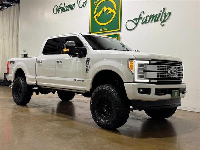 White 2019 Ford F-250 Super Duty Pickup Truck Four-Wheel Drive Automatic