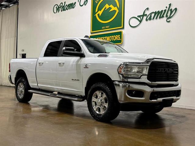 White 2022 RAM 2500 Pickup Truck Four-Wheel Drive Automatic