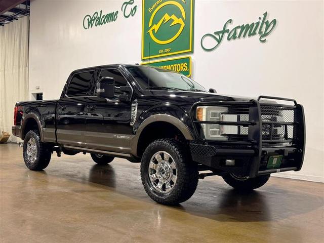 Black 2017 Ford F-250 Super Duty Pickup Truck Four-Wheel Drive Automatic