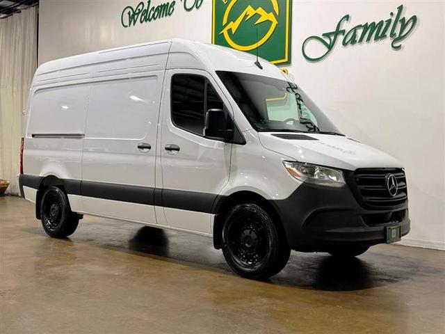 White 2026 Mercedes-Benz Sprinter Cargo Van Rear-Wheel Drive Automatic