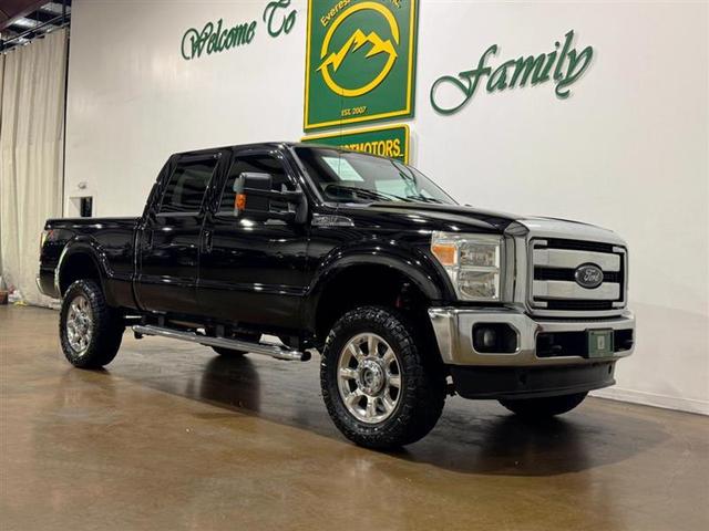 Black 2016 Ford F-250 Super Duty Pickup Truck Four-Wheel Drive Automatic