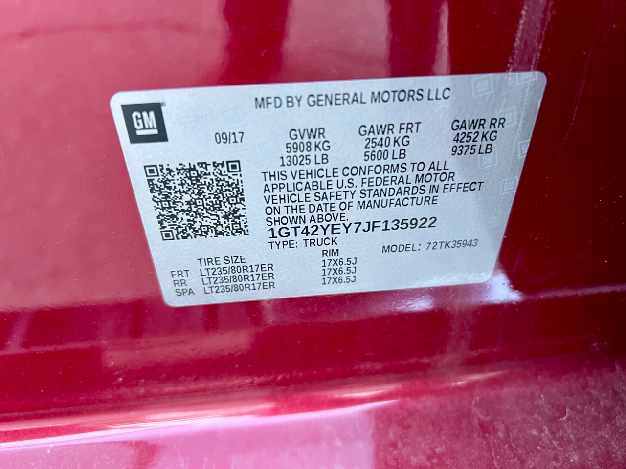 GMC Sierra 3500HD 4WD Crew Cab 167.7" Denali 2018