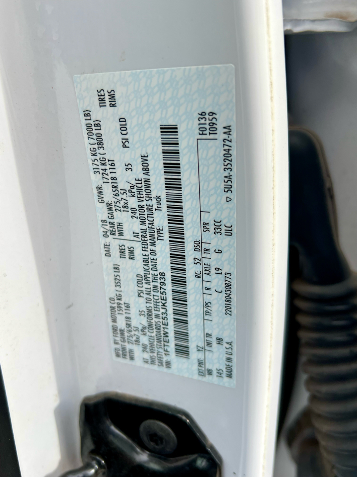 Ford F-150 Lariat SuperCrew 4WD 2018