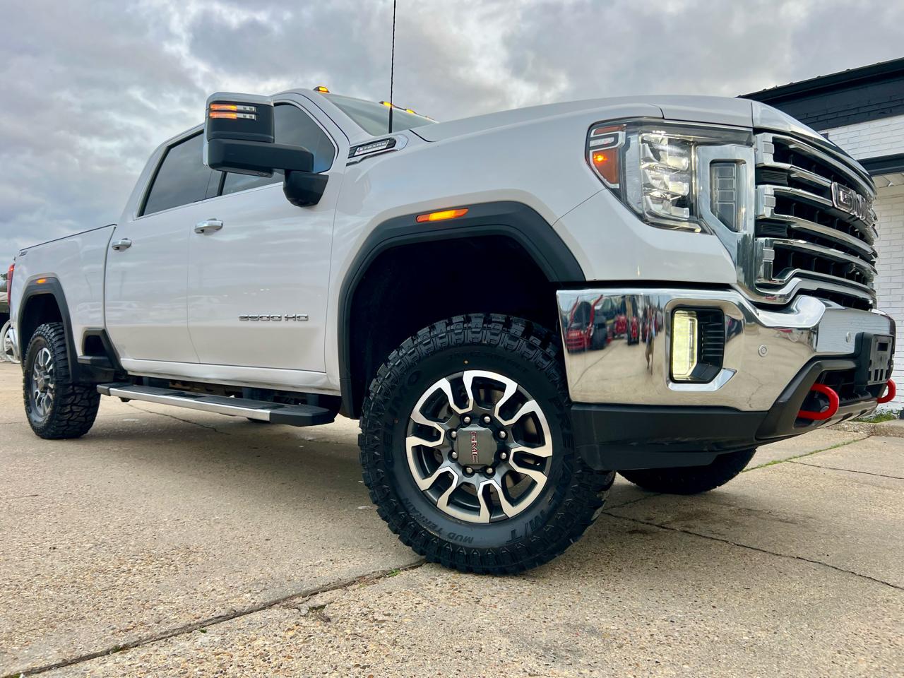 2021 GMC Sierra 2500HD SLT TEXAS EDITION CREW CAB SHORT BED 4WD LEVELED