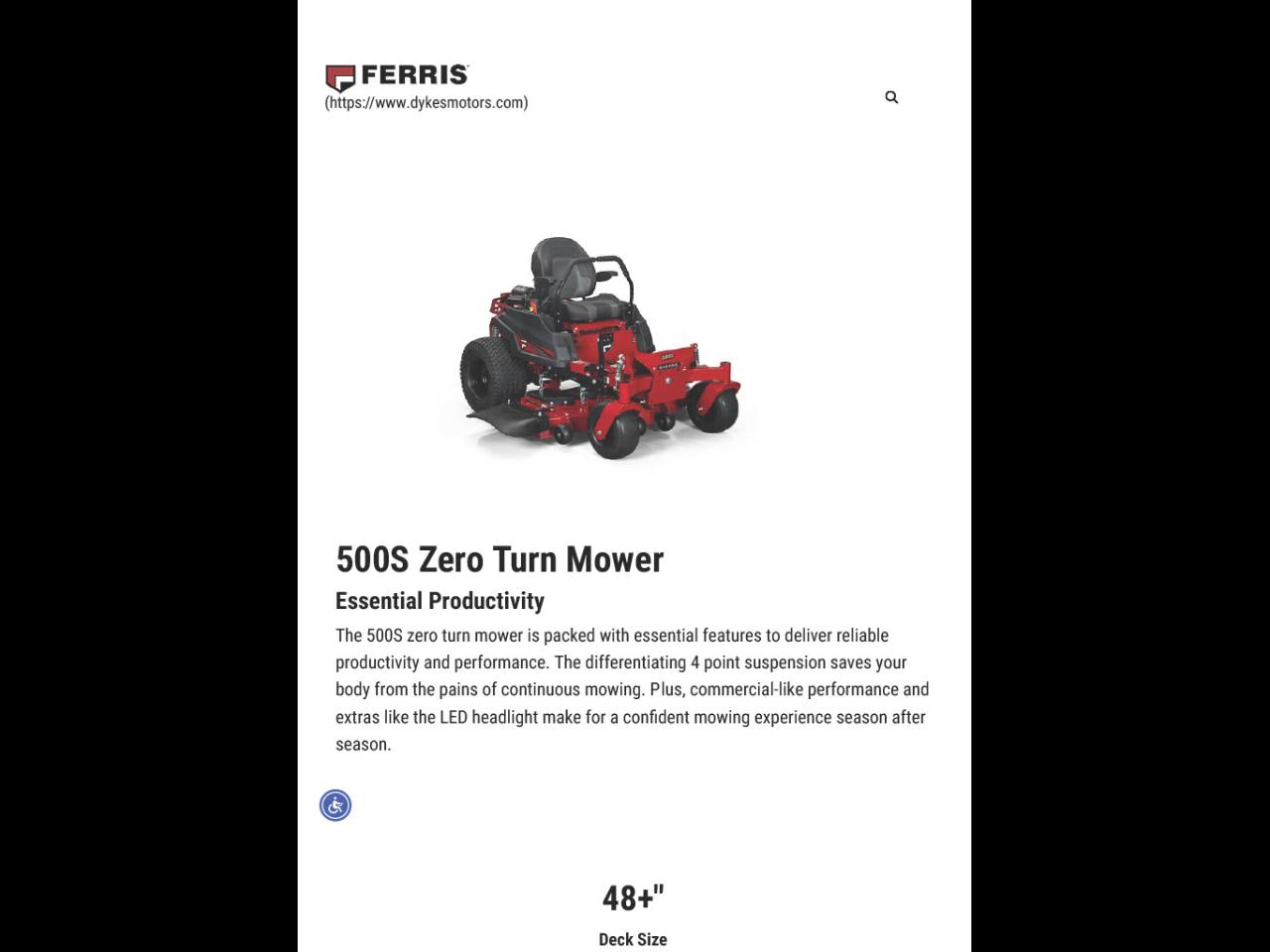 Ferris Mowers Zero Turn  2026