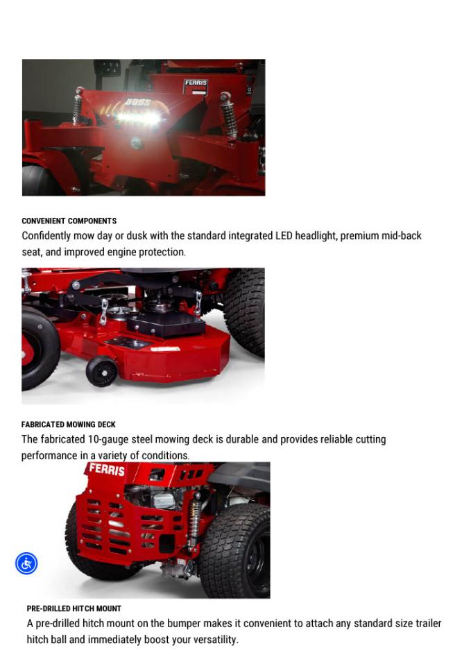 Ferris Mowers Zero Turn  2026