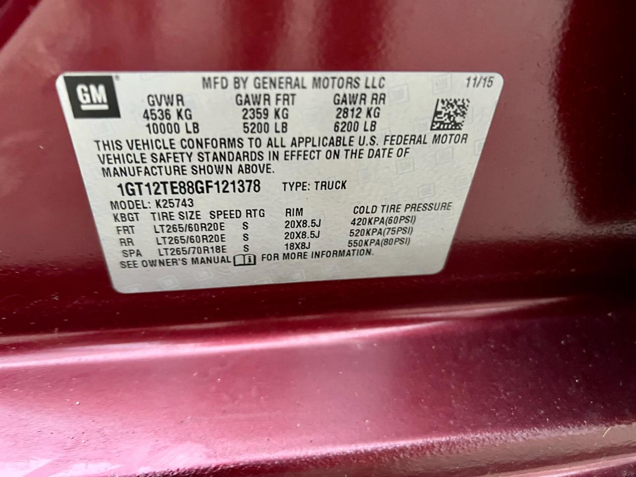 GMC Sierra 2500HD  2016