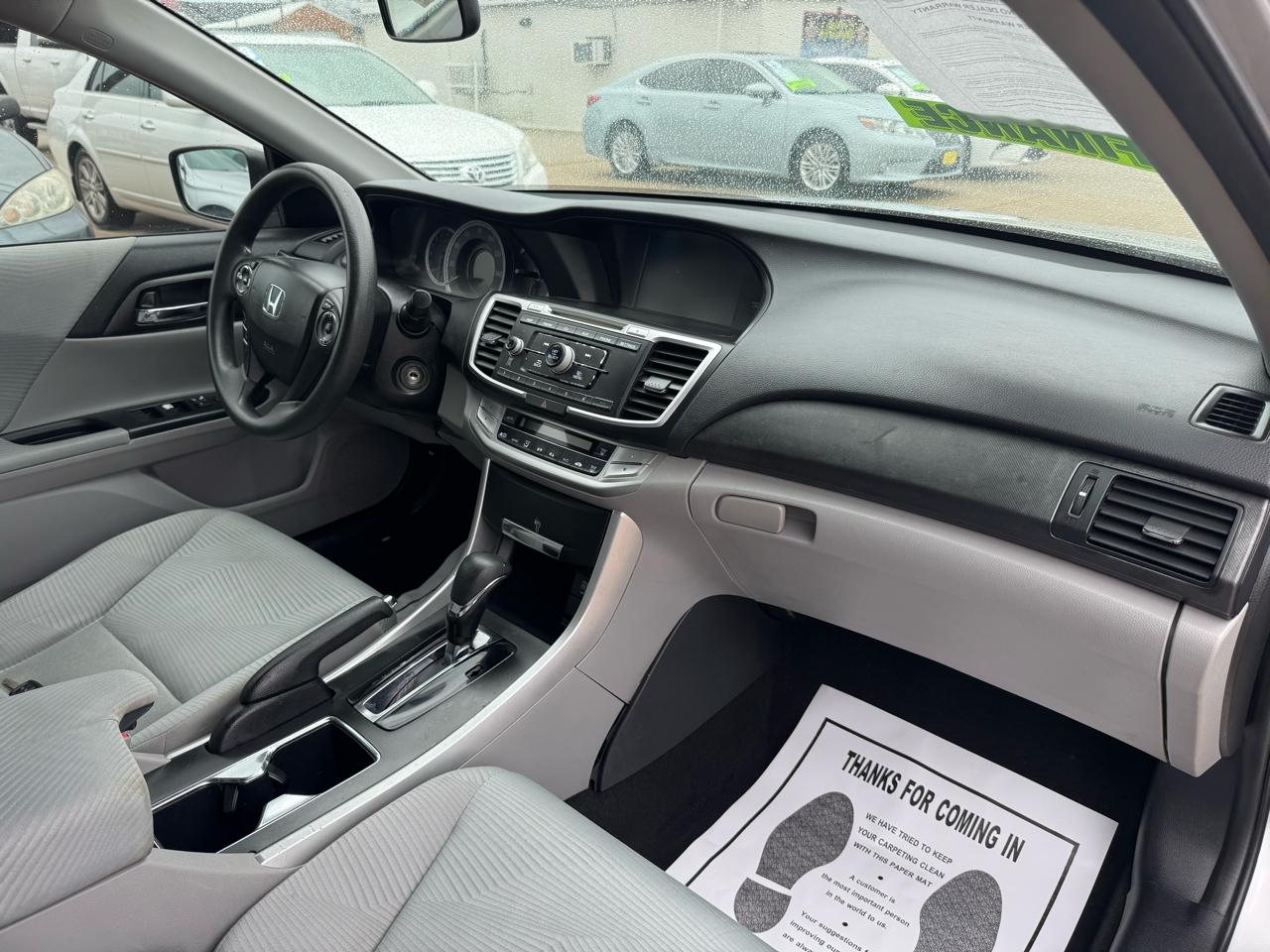 Honda Accord LX Sedan CVT 2014