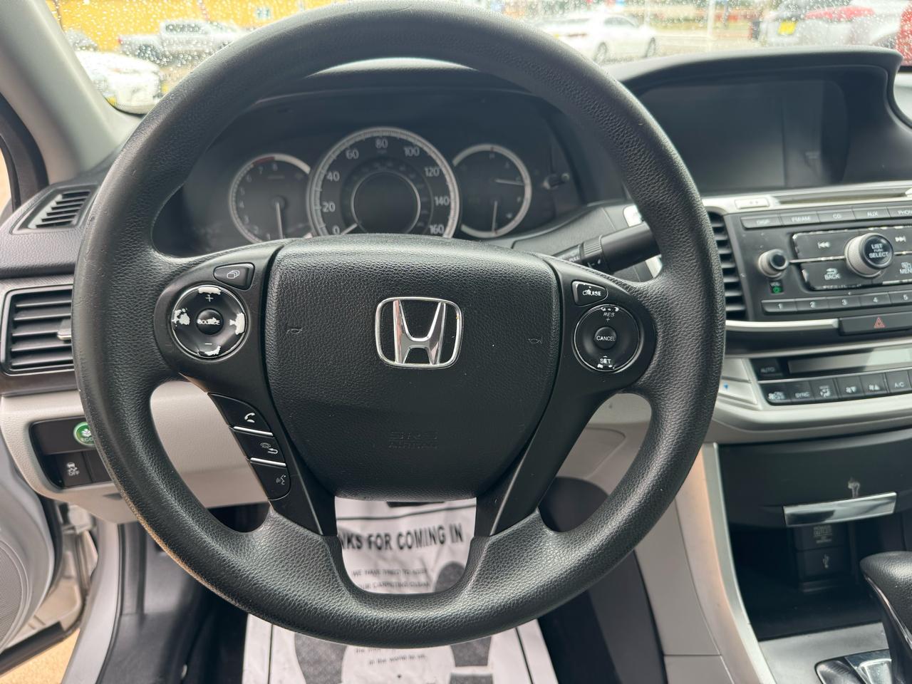 Honda Accord LX Sedan CVT 2014