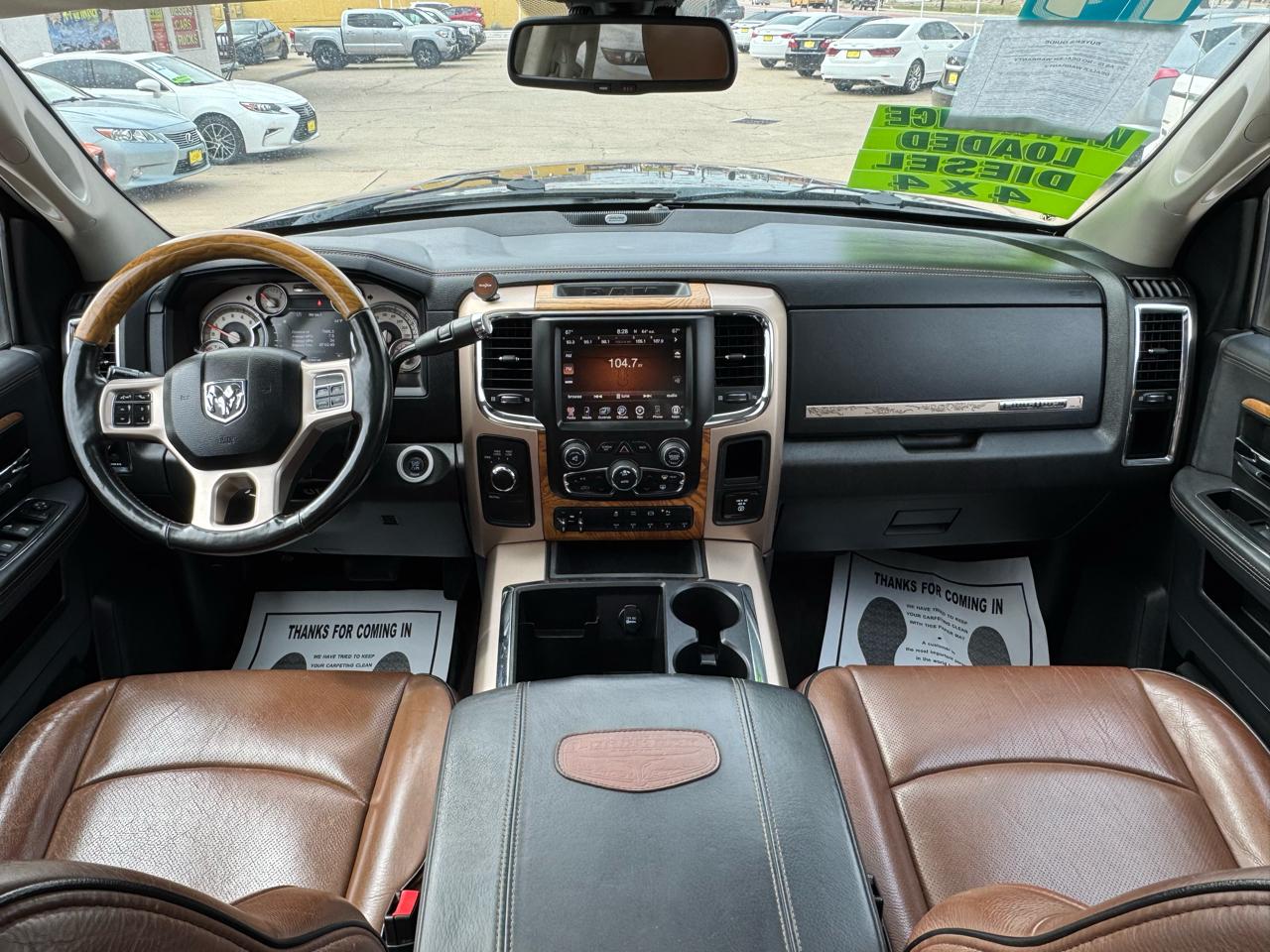 RAM 3500 Longhorn Crew Cab LWB 4WD DRW 2014