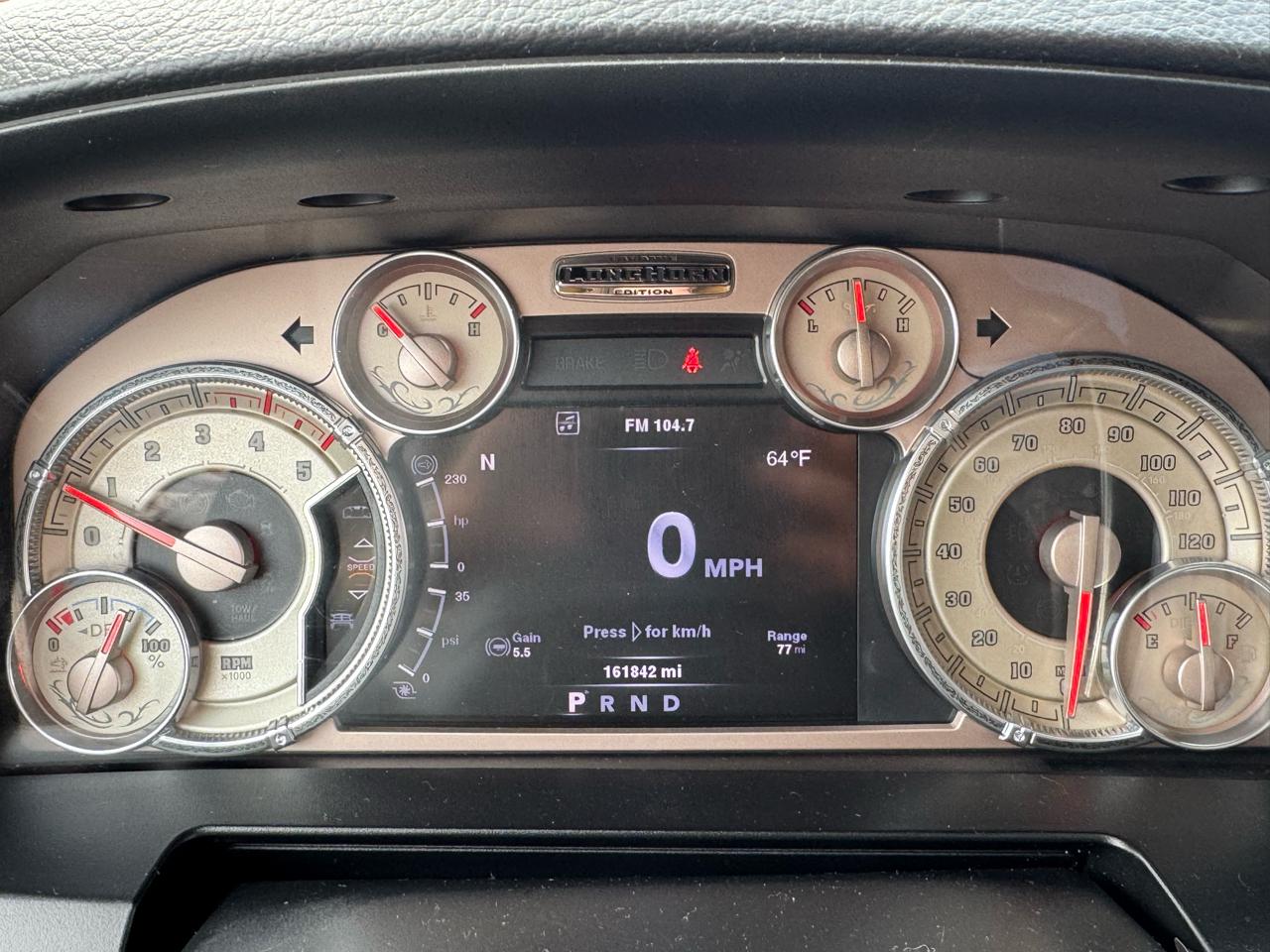 RAM 3500 Longhorn Crew Cab LWB 4WD DRW 2014