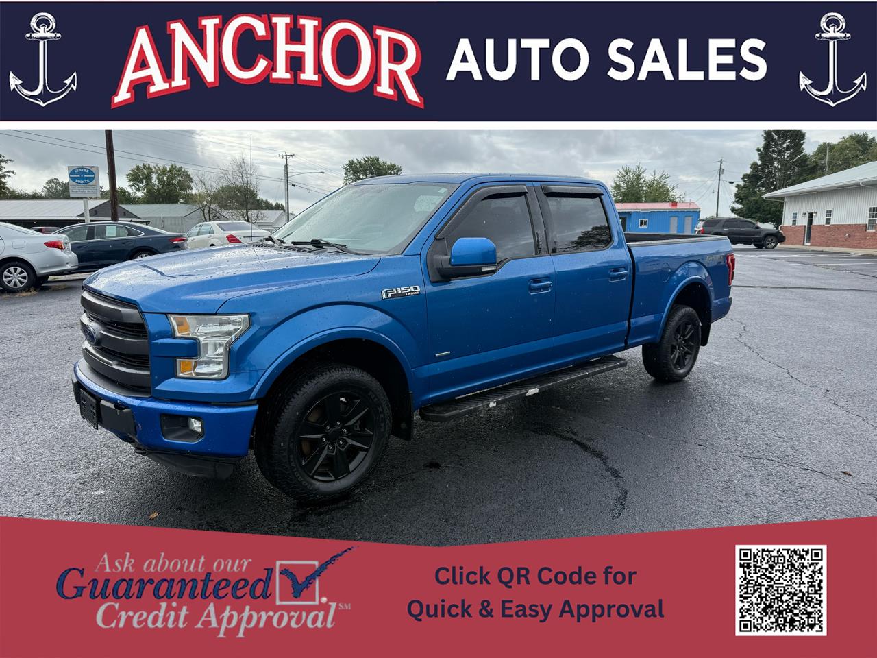 2016 Ford F-150 4WD SuperCrew 145" Lariat