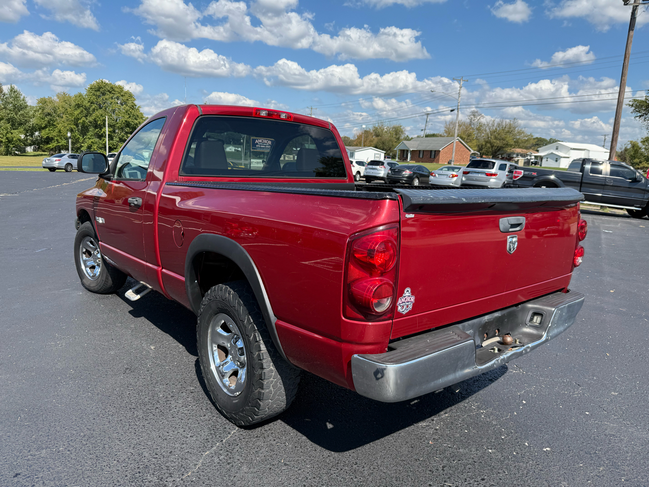 Dodge Ram 1500 2dr Reg Cab 120.5 4WD ST 2008