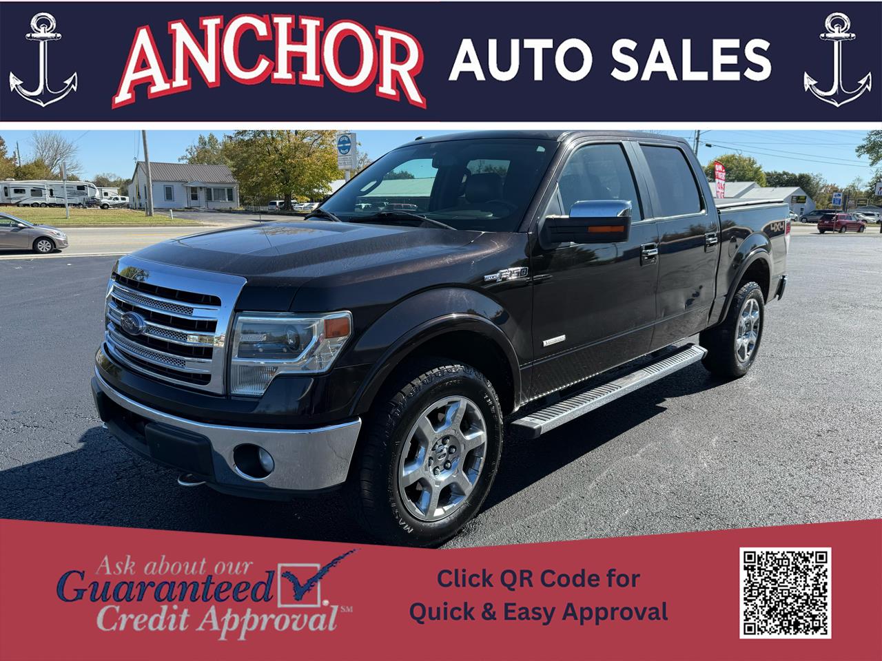 2013 Ford F-150 4WD SuperCrew 145" Lariat