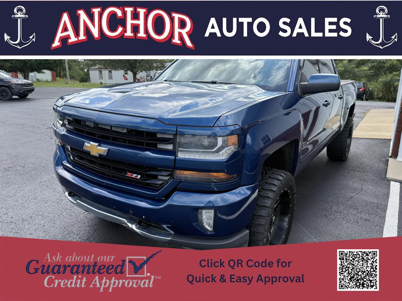 2016 Chevrolet Silverado 1500 LT Crew Cab Long Box 4WD