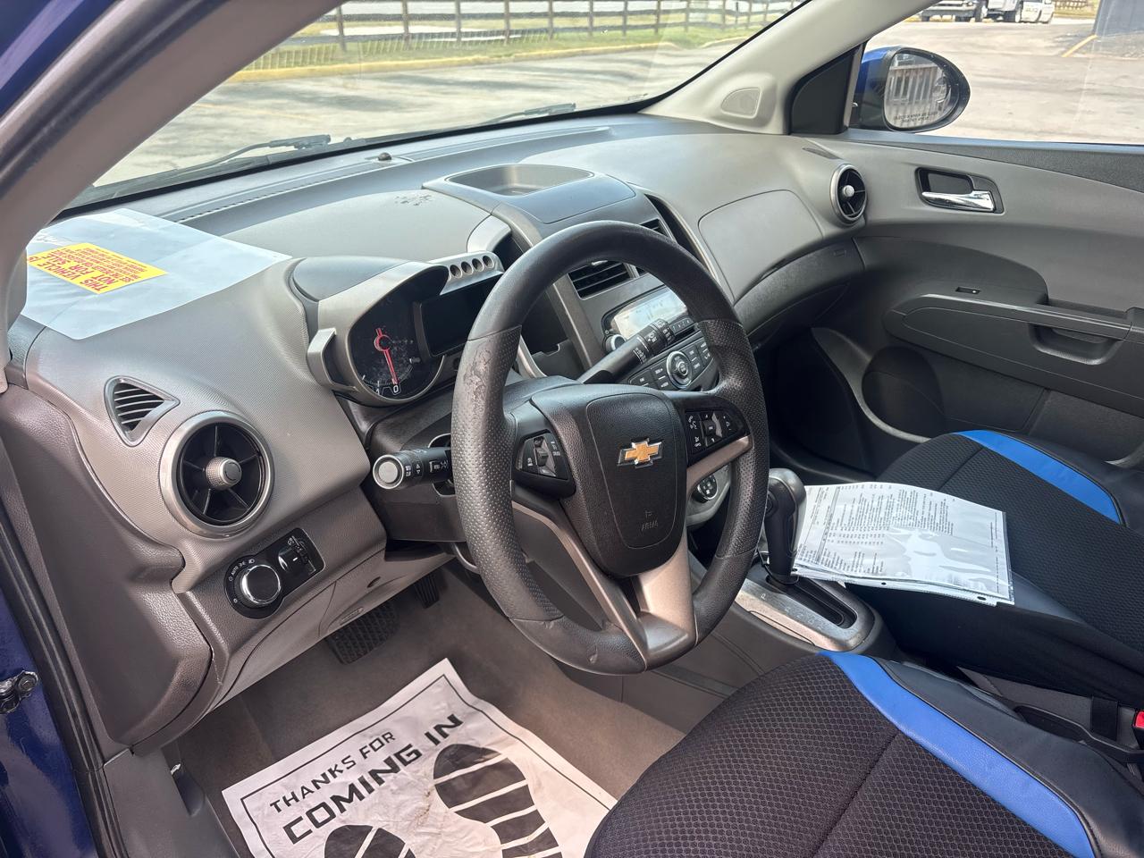 Chevrolet Sonic LT Auto 5-Door 2014