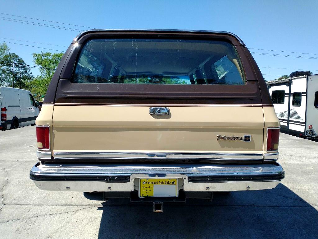 Chevrolet C/K 20 Suburban 2WD 1986 Chevrolet C/K 20 Suburban 2WD 1986