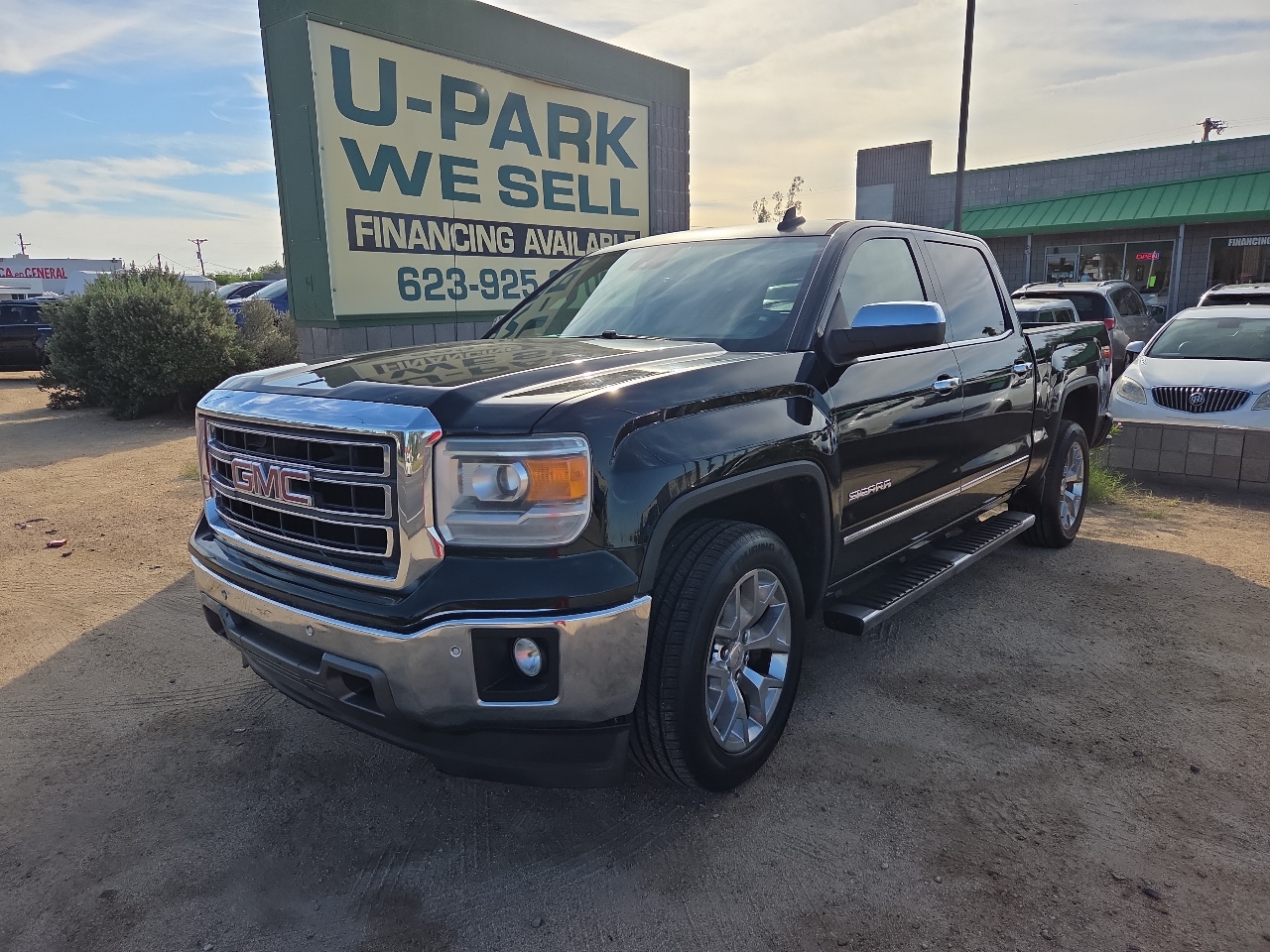 2015 GMC Sierra 1500 SLT Crew Cab Long Box 2WD