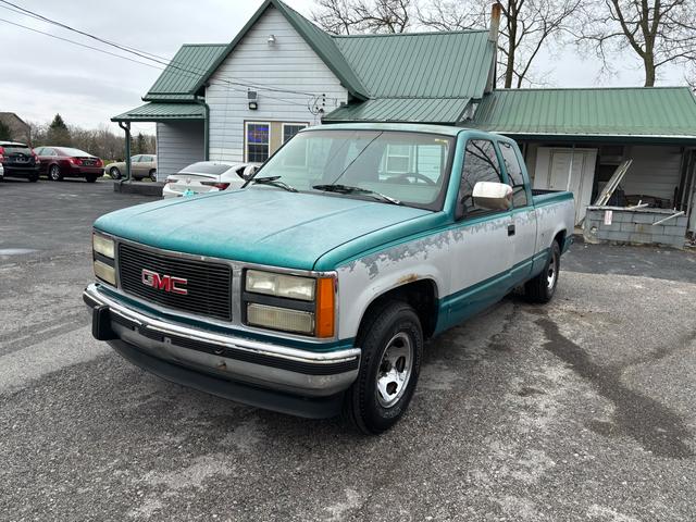 Green 1993 GMC Sierra 1500 Pickup Truck Rear-Wheel Drive Automatic