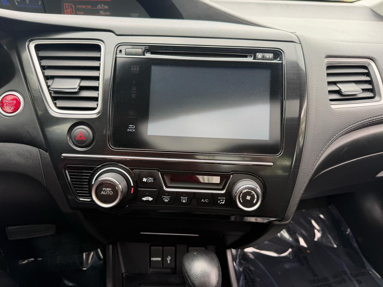 Honda Civic EX Sedan CVT 2014