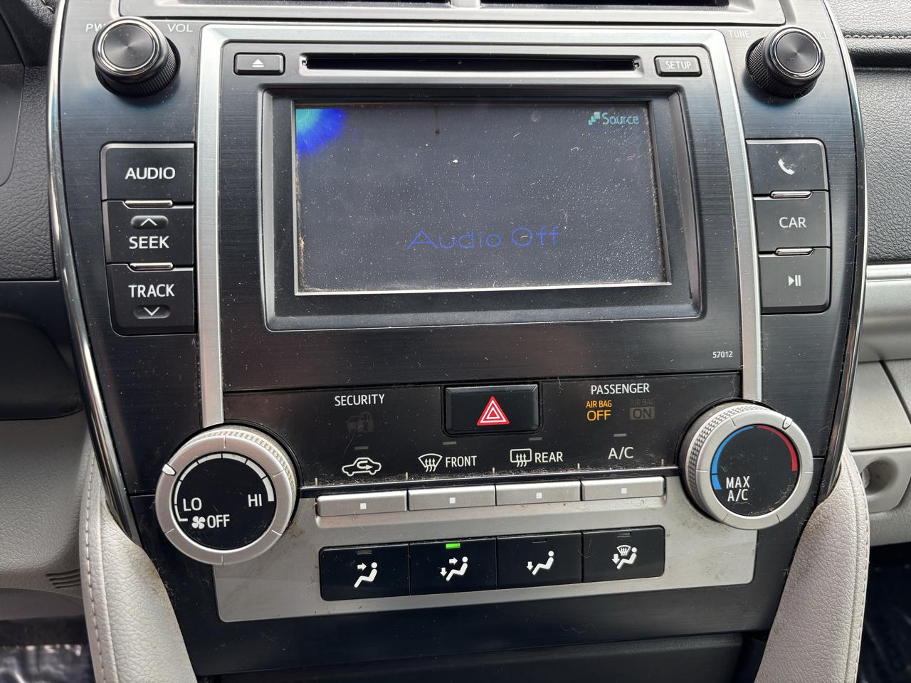 Toyota Camry SE 2012