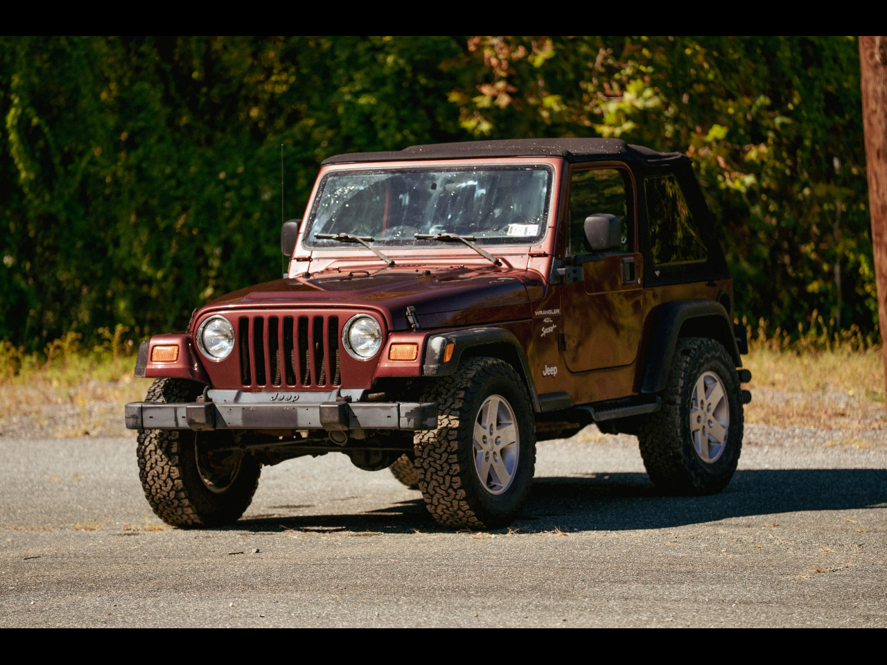 2001 Jeep Wrangler Sport