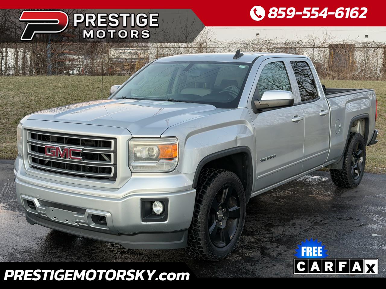 GMC Sierra 1500 4WD Double Cab 143.5" 2015