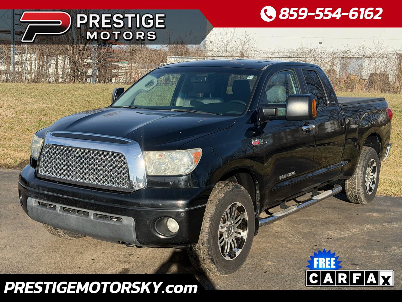 Toyota Tundra 4WD Truck Dbl 5.7L V8 6-Spd AT LTD (Natl) 2008