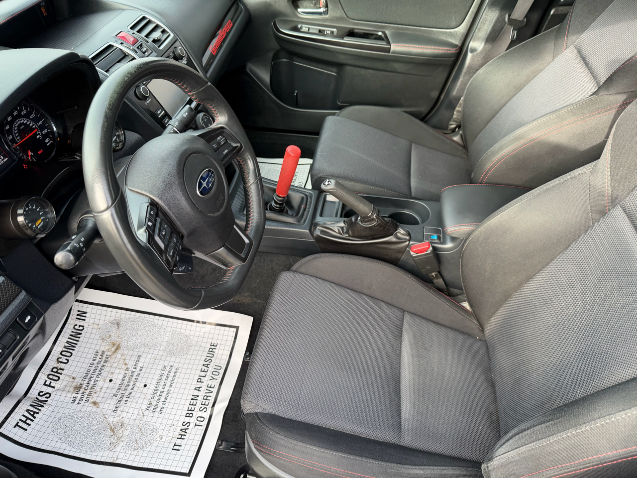 Subaru WRX Manual 2018