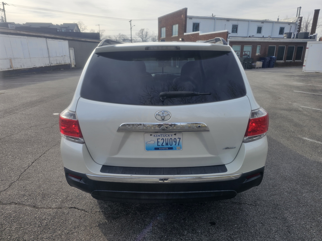 Toyota Highlander 4WD 4dr V6 (Natl) 2012