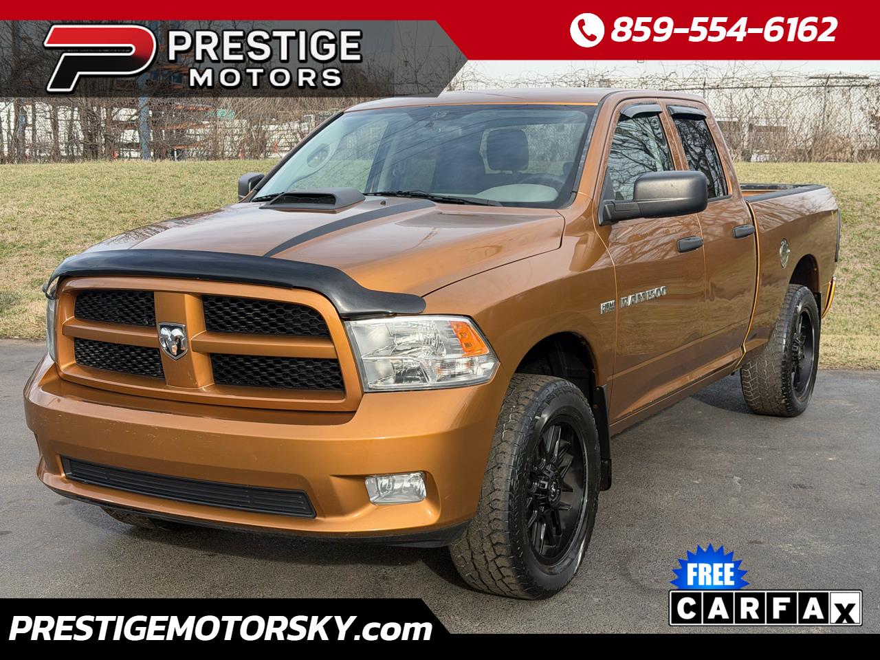 RAM 1500 4WD Quad Cab 140.5" Express 2012