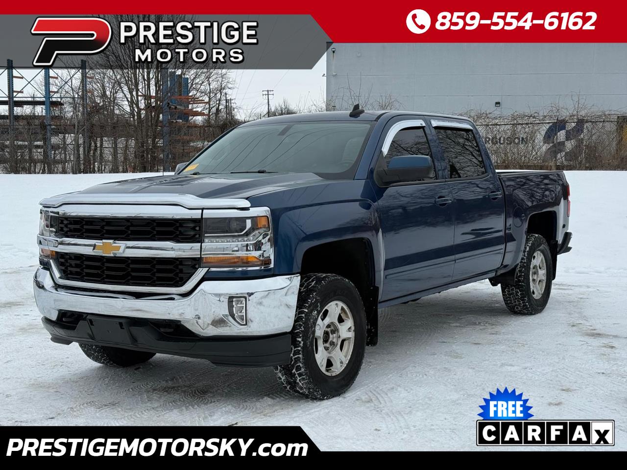 2016 Chevrolet Silverado 1500 4WD Crew Cab 143.5" LT w/1LT
