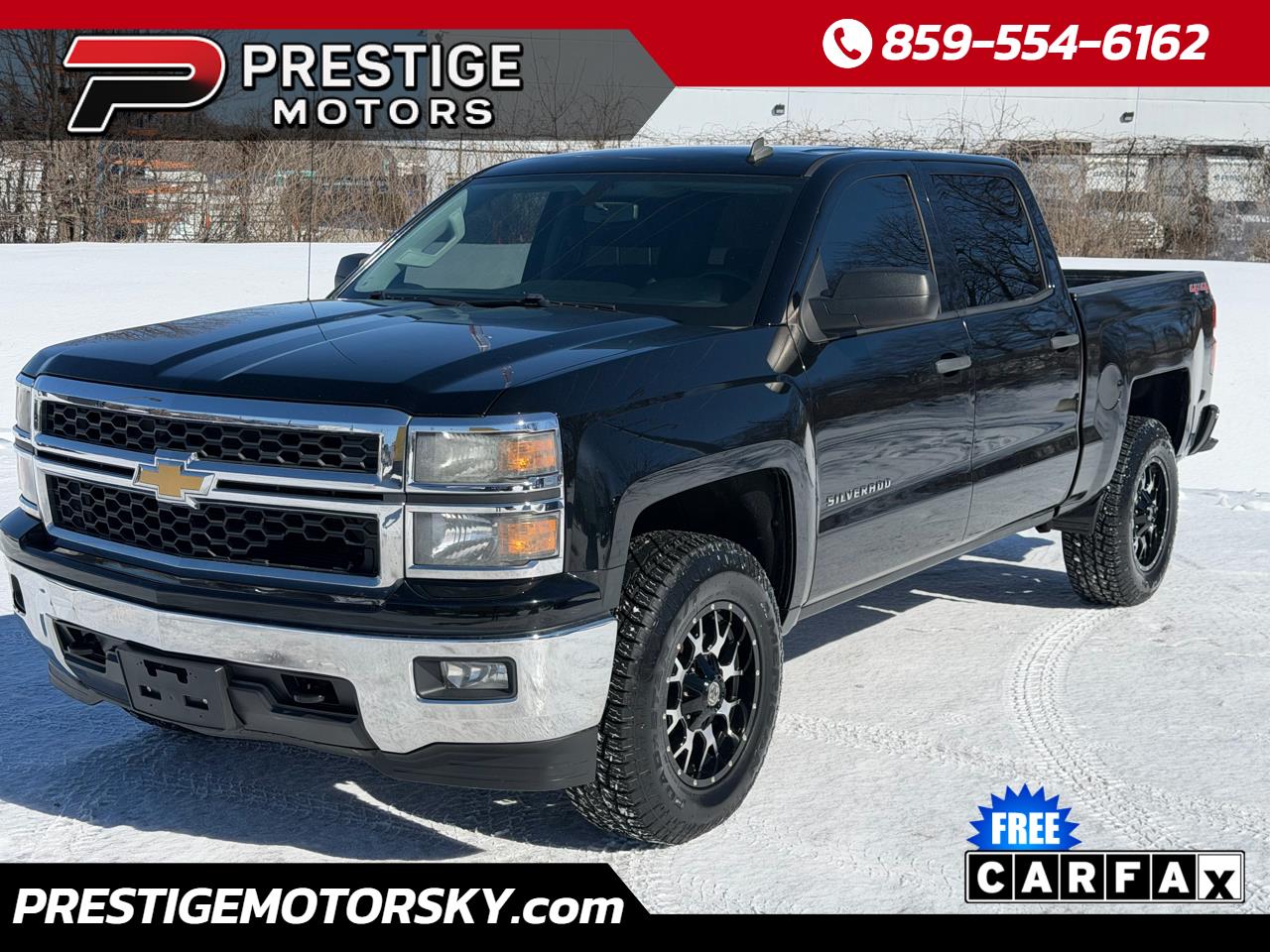 2014 Chevrolet Silverado 1500 4WD Crew Cab 143.5" LT w/1LT
