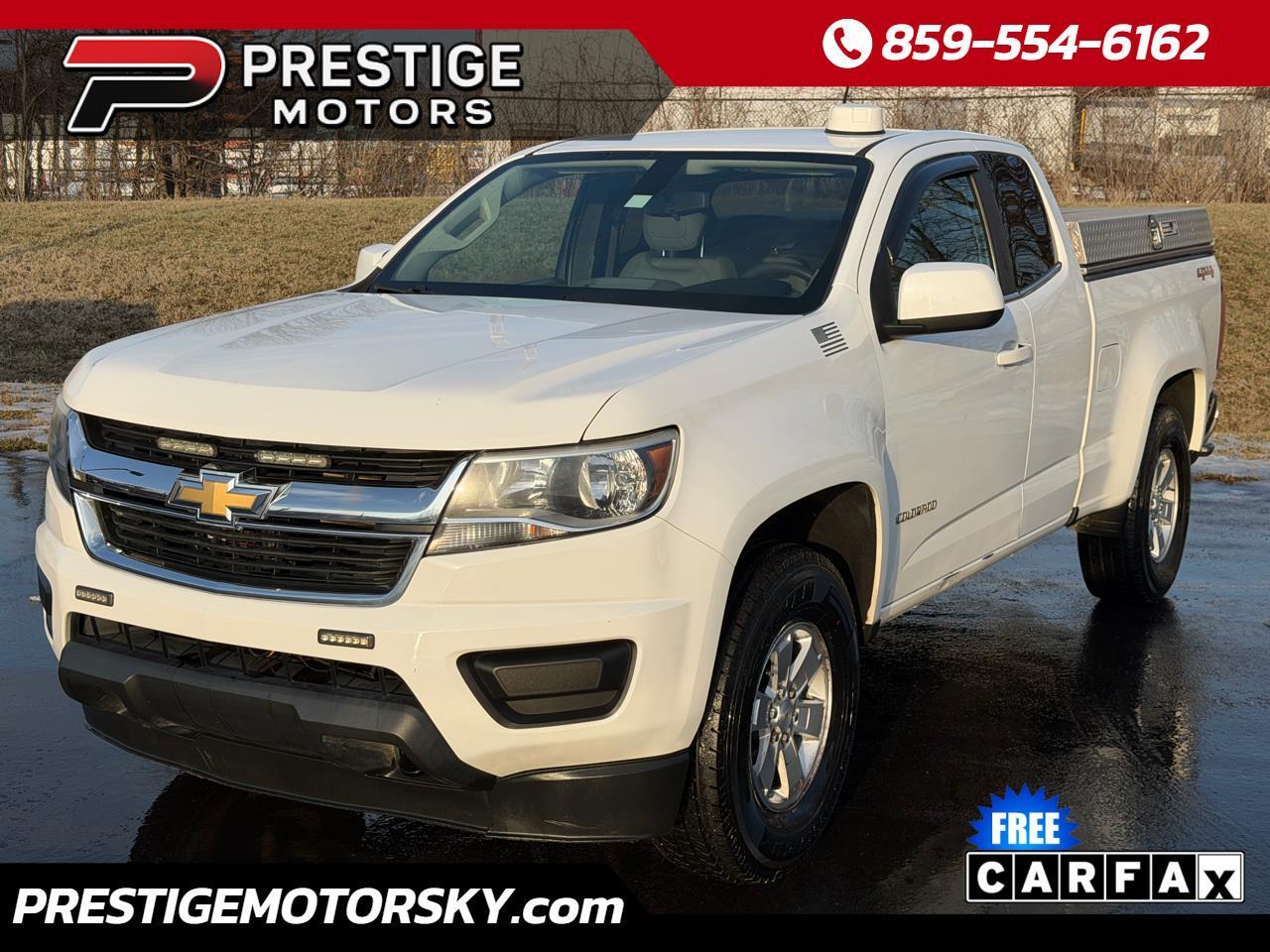 Chevrolet Colorado 4WD Ext Cab 128.3" WT 2017