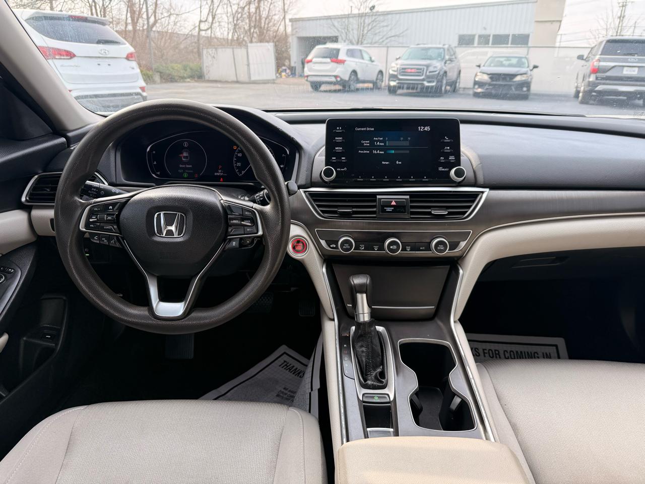 Honda Accord Sedan LX 1.5T CVT 2019