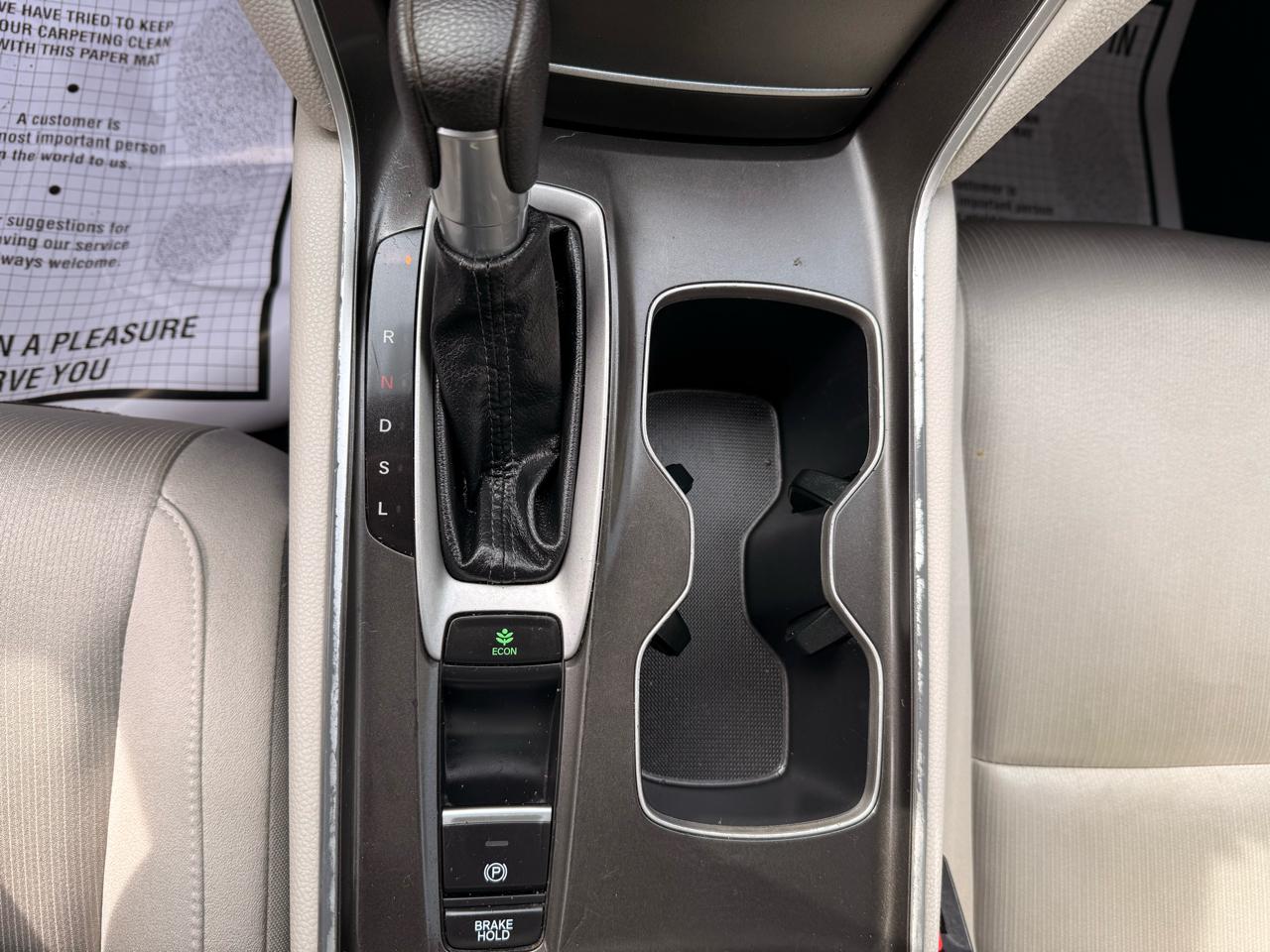 Honda Accord Sedan LX 1.5T CVT 2019